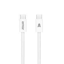 0.6589100020173502437916603-1-1-1.jpg ARMOR USB-C TO USB-C 1M WHITE - Image 1