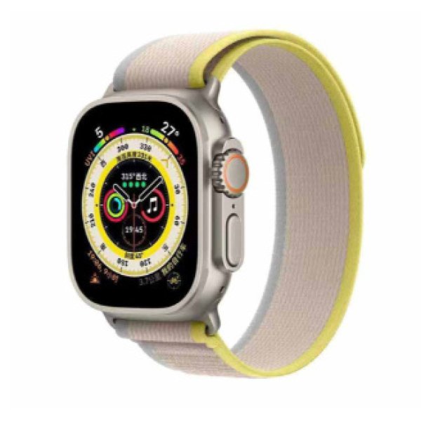 STRAP FOR IWATCH TRAIL ORANGE/BEIGE