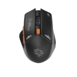 PORODO GAMING 2IN1 2.4G WIRELESS MOUSE DPI 1600 BLACK