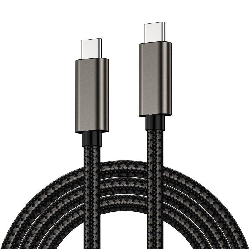 0.7936450020175506743819524-1-1-1.jpg USB-C TO USB-C 3M BLACK - Image 1