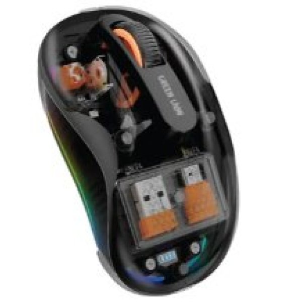 GREEN LION WIRELESS TURTLE MOUSE 2400DP BLACK