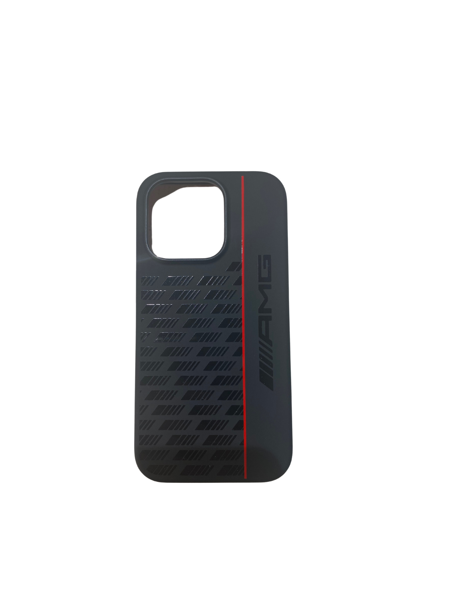 0.18138500 173858430318367.jpg SILICONE CARBON PATTERN BLACK/ RED LINE - Image 1