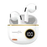 PORODO BLUE TWS EARPHONE WITH DIGITAL BATTERY DISPLAI - WHITE