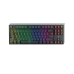 PORODO GAMING WIRED MECHANICAL GAMING KEYBOARD WITH GATERON PRO SWITCH - BLACK