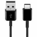 USB-A TO USB-C CABLE 1.5M - BLACK